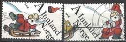 Norwegen Norway 2016. Mi.Nr. 1925-1926, Used O - Used Stamps