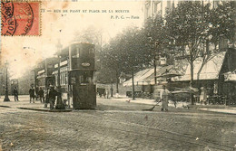 Paris * 16ème * La Rue De Passy Et La Place De La Muette * Tramway Tram * Restaurant - Distretto: 16