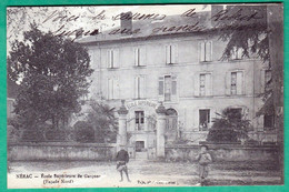 Delcampe - NERAC - ECOLE SUPERIEURE DE GARCONS - FACADE NORD - Nerac