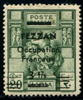 Lot N°A1686 Colonies Françaises Fezzan N°5 Neuf * Qualité TB - Unused Stamps