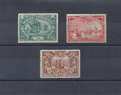 MACAO 1898 MH Nice Small Lot 3 Stamps Mf#70-1,76 Sc#67-8,73 YT#70-1,76 Mi#70-1,76 SG#104-5,110 - Macau, Portugal - Ungebraucht