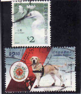 Hong Kong 2012, Yvert 1592, Dog Labrador Retriever + Hon Kong 2006 Bird, Obliteres, Used - Gebraucht