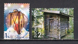 Finlande 2012-2013 : Timbres Yvert & Tellier N° ???? Et ???? Oblitérés. - Gebraucht