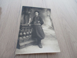 Carte Photo  Archive Farret Zouave 8 ème Régiment Oran à Confirmer - Characters