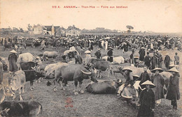 Tonkin:  Annam.   Than-Hoa   Marché Aux Bestiaux     (voir Scan) - Vietnam