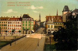 Strasbourg * La Rue De La Nuée Bleue * Ligne De Tram Tramway - Strasbourg