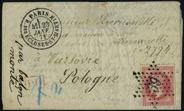 Lettre LE TORRICELLI, LMM Avec N° 32, étoile 39 Et Càd R Des Ecluses St Martin 23 Jan 71, Très Belle Frappe, Marque De T - Other & Unclassified