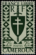 Neuf Sans Charnière N° 257a, 2F Erreur De Couleur Vert Foncé, TB - Other & Unclassified