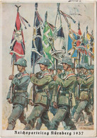 Propagandakarte Aus Dem 3. Reich - Reichsparteitag Nürnberg 1937 - - Guerra 1939-45