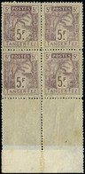 Neuf Sans Charnière N° 121/127, Tanger à Fez, Série En Blocs De 4 Timbres Bdf Ou Cdf, TB - Other & Unclassified