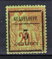 Guadeloupe Yv 3a, (MH) * Dallay 3a - Autres & Non Classés