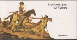 MADEIRA Markenheftchen 4, Postfrisch **, Transportmittel Auf Madeira 1984 - Sonstige & Ohne Zuordnung