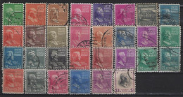 USA 1938  Presidents (o) Mi.410-439 - Used Stamps