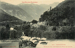 Eaux Bonnes * La Route Du Col D'aubisque Et Fond De Laruns * Chevrier Type Personnage - Eaux Bonnes