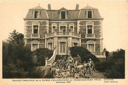 Paramé * VILLA La Maison Familiale De La Caisse D'allocations De L'enseignement Privé * Vacances 1937 * Colonie Centre - Parame