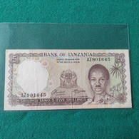 TANZANIA  5 SHILLINGS 1966 - Tansania