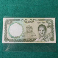 TANZANIA  10 SHILLINGS 1966 - Tanzanie