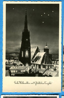 N14-187, Wien, Stephanskirche, 45215, Nacht, Night, Nuit, Circulée 1951 - Kerken