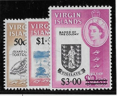 Iles Vierges Britanniques N°171/173 - Neuf ** Sans Charnière - TB - British Virgin Islands
