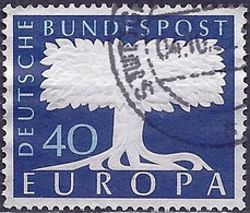 Germany FRG 1957 - Mi 269v - YT 141 ( Europa CEPT : Stylized Tree ) - 1957