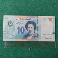 TUNISIA 10 DINARS 2020 - Tunisie