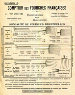 42.LOIRE.SAINT CHAMOND.COMPTOIR DES FOURCHES FRANÇAISES.J.TRUCHE - Non Classés