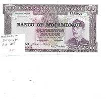 MOZAMBIQUE BILLET 500 ESCUDOS PICK 118 - Mozambique