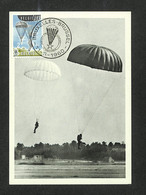 BELGIQUE - BELGIE - Carte MAXIMUM 1960 - Parachutisme - Saut En Parachute - 1951-1960