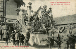 Troyes * Les Fêtes De La Bonneterie En 1926 * Char De La Reine De La Bonneterie * Carnaval Attelage - Troyes