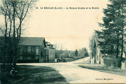 La Bouille * Route * La Maison Brulée Et Le Mobile * Villa - Other & Unclassified