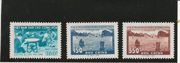 VIETNAM DU NORD - TIMBRE N°158 A 160 NEUF INFIME CHARNIERE - ANNEE 1958-59 - COTE : 16 € - Viêt-Nam