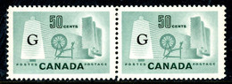 -Canada-1953- "Textile Industry"  MNH **  Overprinted 'G' - Aufdrucksausgaben