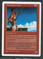 MAGIC The GATHERING  "Brassclaw Orcs"---5th EDITION (MTG--129-6) - Other & Unclassified