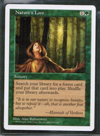 MAGIC The GATHERING  "Nature's Lore"---5th EDITION (MTG--129-7) - Other & Unclassified