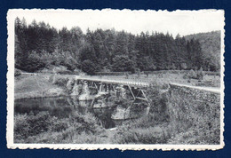 Chiny. Le Pont Saint-Nicolas Sur La Semois Avant Sa Reconstruction En 1956 (détruit Par Les Allemands En Mai 1940). 1954 - Chiny