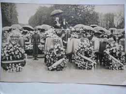 RARE PHOTO - OBSEQUES DES VICTIMES DU BALLON ZODIAC XIV à NOISY-LE-GRAND Le 17 Avril 1913 - Scène Animée (37 X,57 Cm) - Luftfahrt