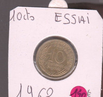 Magnifique 10 Cts. Essai 1962 - Essays & Proofs