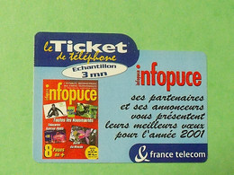 TLS / Tickets : G59 Infopuce (neuve Non Gratté )    TTB - Billetes FT