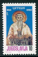 YUGOSLAVIA 1985 St. Methodius 110th Anniversary MNH / **.  Michel 2102 - Neufs