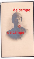 Oorlog Guerre Achille Vanderhaegen Oudenaarde Groot Invalide Engels Medaille M.M Overleden Te Bierges 1934 Waver 1914 18 - Devotieprenten
