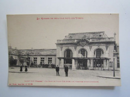 SAINT DIE. - La Gare Avant Les Premiers Bombardements - Saint Die