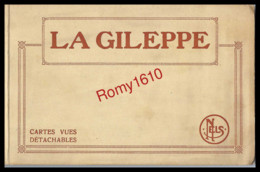 LA GILEPPE 10 Belles  Vues Détachables. Complet. Les Petits Vendeurs De Cartes Postales, Le Lac, Le Déversoir... - Gileppe (Stuwdam)