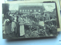 Nederland Holland Pays Bas Tilburg Op De Markt 1907 - Tilburg