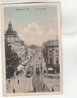 A4979) OFFENBACH A. M. - FRANKFURTERSTRAßE - Super STRAßENBAHN DETAIL Linie 16 Frankfurt ALT ! 26.7.1914 ! - Offenbach