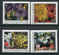 YUGOSLAVIA 1985 Algae MNH / **.  Michel 2121-24 - Ungebraucht