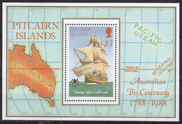 Pitcairn 1988, Postfris MNH, Ship - Pitcairn
