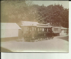 54 -Meurthe Et Moselle - Nancy - Trolley électrique - Maxéville - Bonsecours- Station St.Antoine ?? - 1898   - Réf.rst . - Places