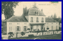 MIREBEAU Sur BEZE - Château - 1910 - Mirebeau