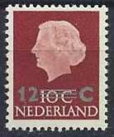Nederland 1958 NVPH Nr 712 Ongebruikt/MH Opruimingsopdruk - Unused Stamps