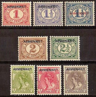 Nederland 1913 Dienst 1/8 Ongebruikt/MH  Armenwet, Service Stamps. - Dienstzegels